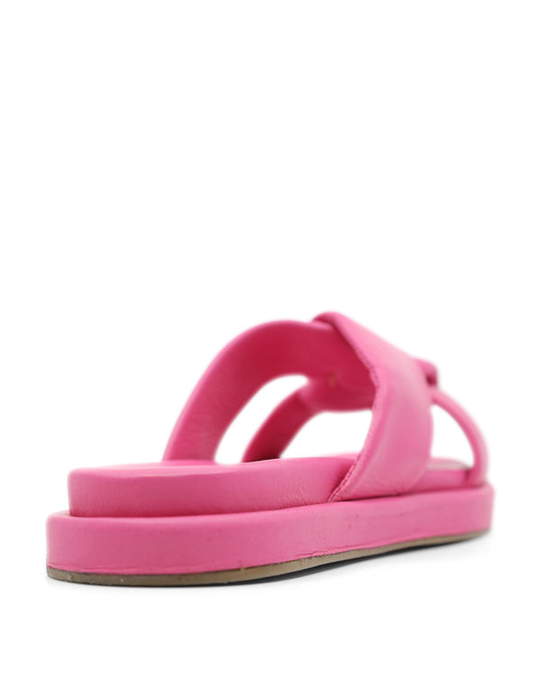 LUNA SOLE CHERRIE FLAT SANDALS