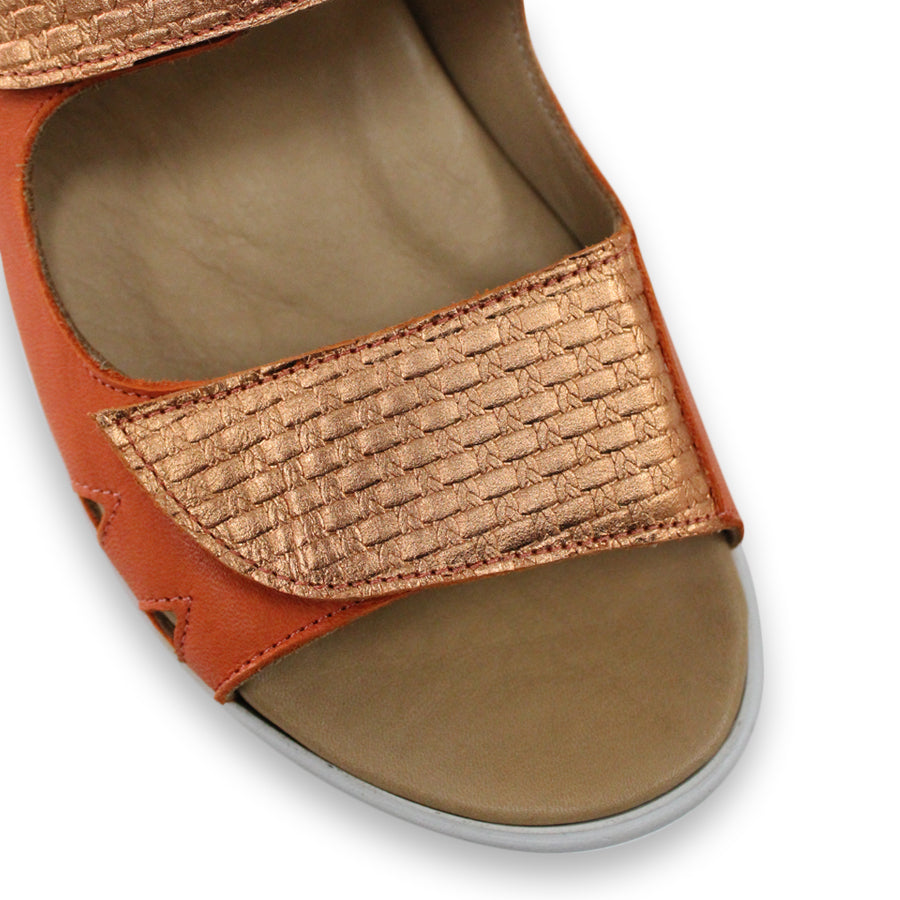 TESSELLI XD FLORENCE FLAT SANDALS