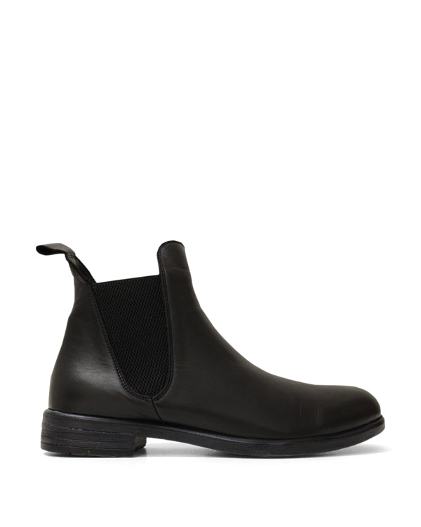 Black Ankle Boots side view